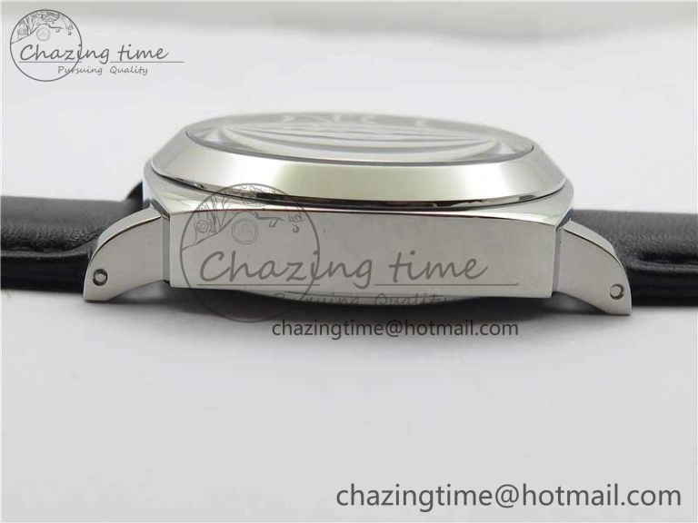 Affordable PAM000 Q VSF 1:1 Best Edition Black Dial On Black Leather Strap A6497( Free Rubber Strap ) 8395