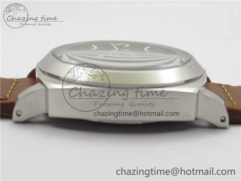StreetReady PAM005 P Noob 1:1 Best Edition on Brown Leather Strap A6497 with Y-Incabloc V12s 8388