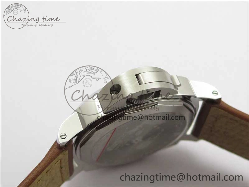 StreetReady PAM005 P Noob 1:1 Best Edition on Brown Leather Strap A6497 with Y-Incabloc V12s 8388