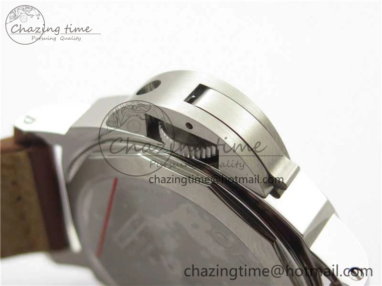StreetReady PAM005 P Noob 1:1 Best Edition on Brown Leather Strap A6497 with Y-Incabloc V12s 8388
