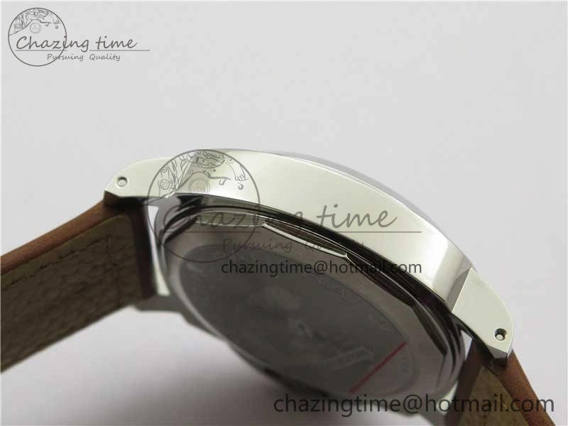 StreetReady PAM005 P Noob 1:1 Best Edition on Brown Leather Strap A6497 with Y-Incabloc V12s 8388