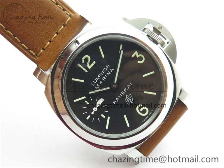 StreetReady PAM005 P Noob 1:1 Best Edition on Brown Leather Strap A6497 with Y-Incabloc V12s 8388
