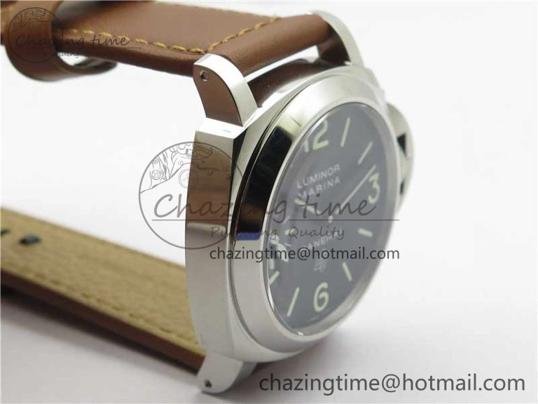 StreetReady PAM005 P Noob 1:1 Best Edition on Brown Leather Strap A6497 with Y-Incabloc V12s 8388