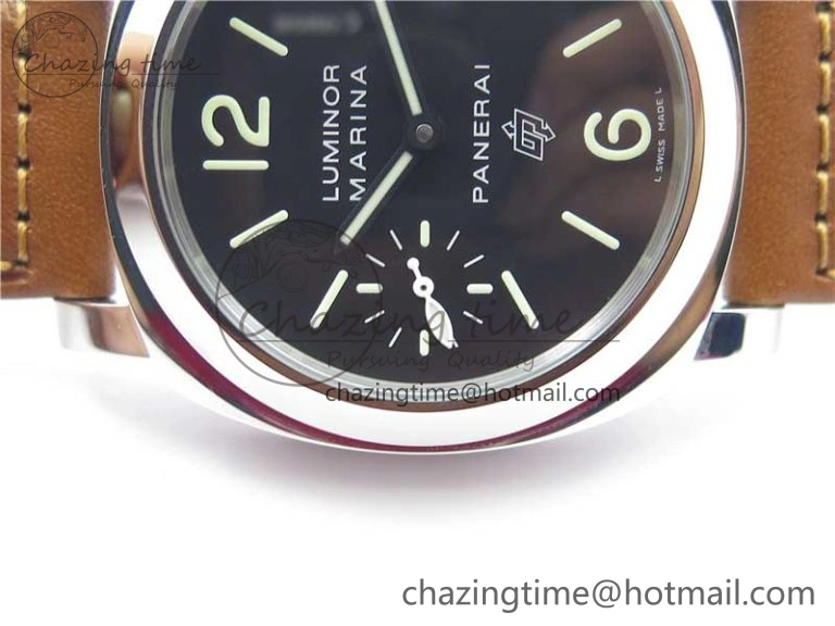 StreetReady PAM005 P Noob 1:1 Best Edition on Brown Leather Strap A6497 with Y-Incabloc V12s 8388