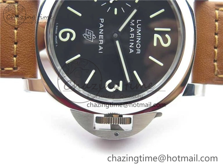 StreetReady PAM005 P Noob 1:1 Best Edition on Brown Leather Strap A6497 with Y-Incabloc V12s 8388