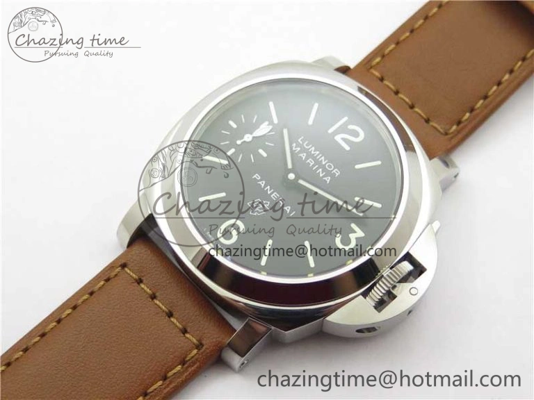StreetReady PAM005 P Noob 1:1 Best Edition on Brown Leather Strap A6497 with Y-Incabloc V12s 8388