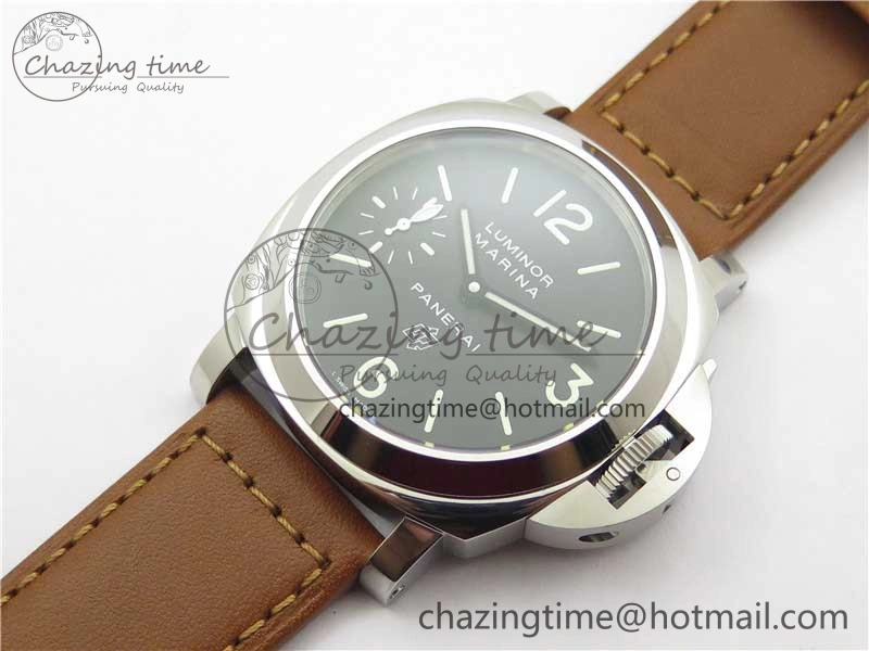 StreetReady PAM005 P Noob 1:1 Best Edition on Brown Leather Strap A6497 with Y-Incabloc V12s 8388