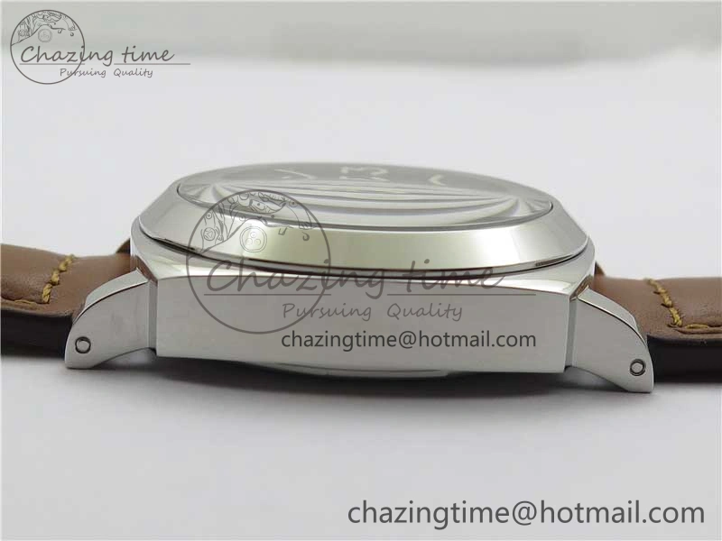 Sleek PAM005 VSF 1:1 Best Edition on Brown Calf leather Strap A6497 ( Free Strap ) 8396