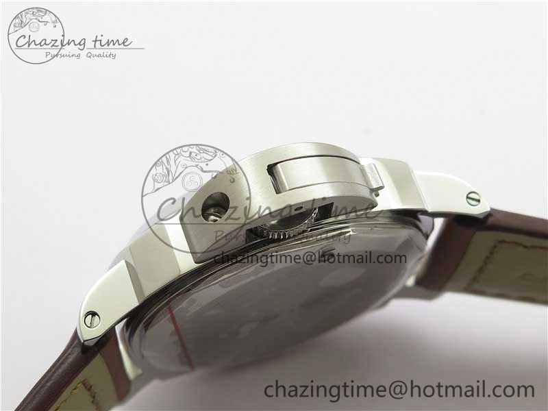 Sleek PAM005 VSF 1:1 Best Edition on Brown Calf leather Strap A6497 ( Free Strap ) 8396