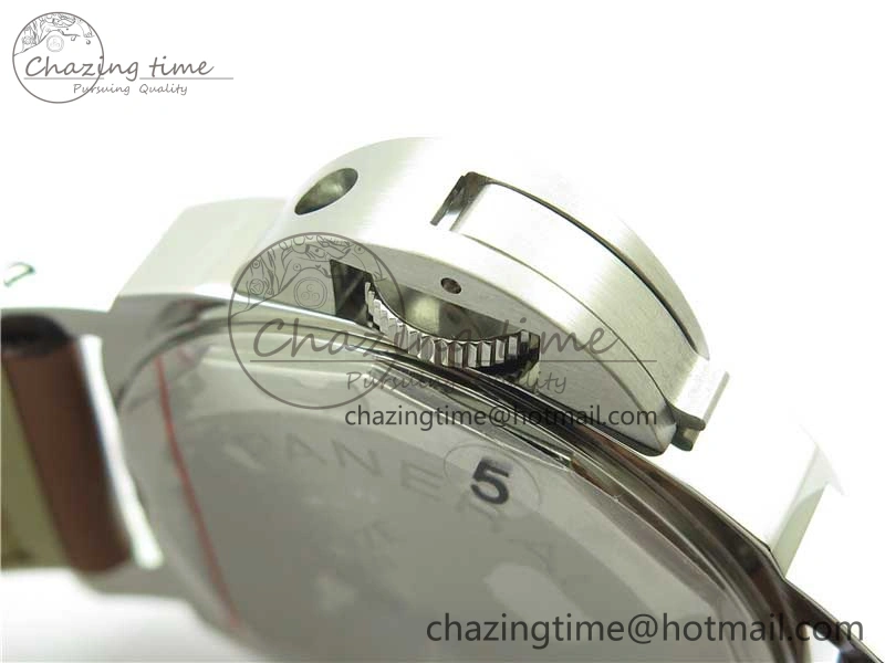 Sleek PAM005 VSF 1:1 Best Edition on Brown Calf leather Strap A6497 ( Free Strap ) 8396