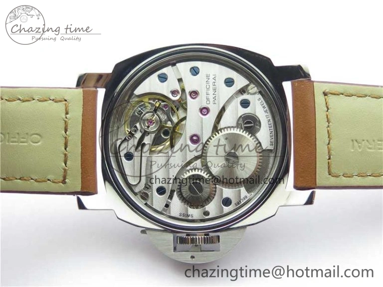 Sleek PAM005 VSF 1:1 Best Edition on Brown Calf leather Strap A6497 ( Free Strap ) 8396