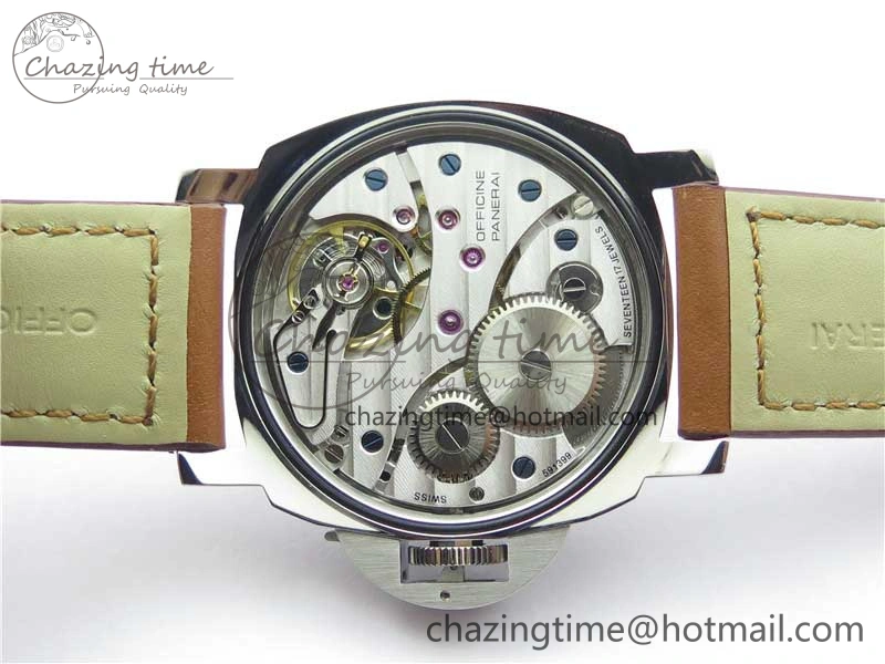 Sleek PAM005 VSF 1:1 Best Edition on Brown Calf leather Strap A6497 ( Free Strap ) 8396