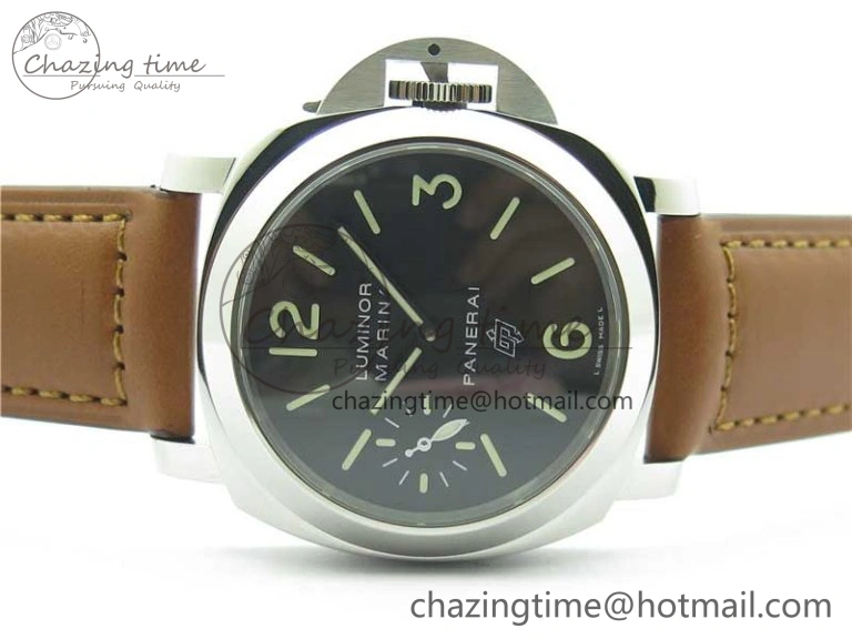 Sleek PAM005 VSF 1:1 Best Edition on Brown Calf leather Strap A6497 ( Free Strap ) 8396