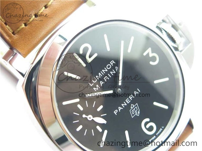 Sleek PAM005 VSF 1:1 Best Edition on Brown Calf leather Strap A6497 ( Free Strap ) 8396
