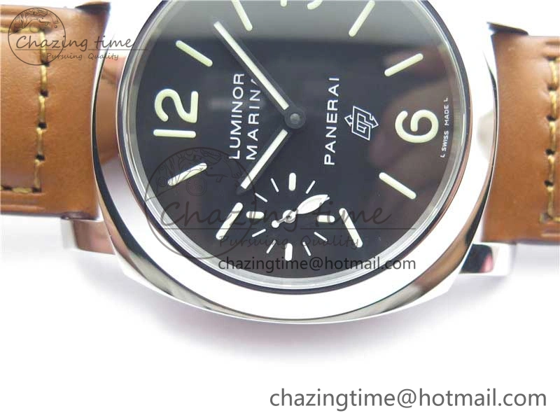 Sleek PAM005 VSF 1:1 Best Edition on Brown Calf leather Strap A6497 ( Free Strap ) 8396