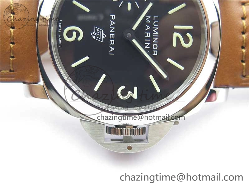 Sleek PAM005 VSF 1:1 Best Edition on Brown Calf leather Strap A6497 ( Free Strap ) 8396