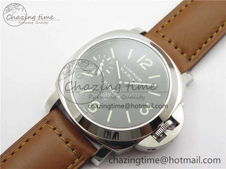 Sleek PAM005 VSF 1:1 Best Edition on Brown Calf leather Strap A6497 ( Free Strap ) 8396