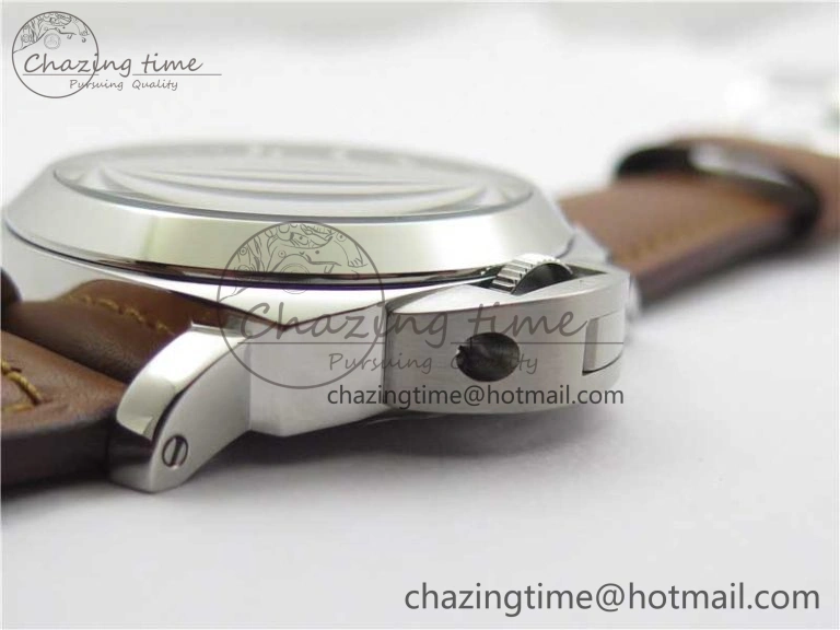Sleek PAM005 VSF 1:1 Best Edition on Brown Calf leather Strap A6497 ( Free Strap ) 8396