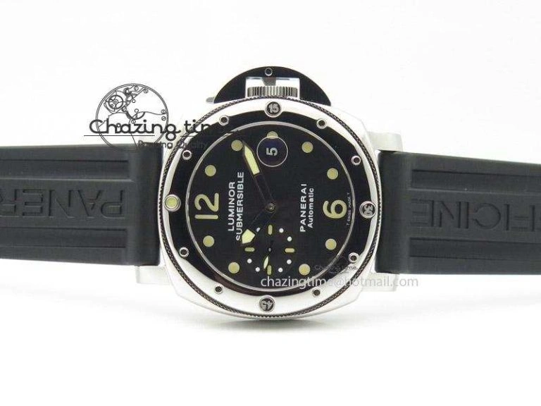 PAM024 C V6F Best Edition Black Dial On Black Rubber Strap A Unique 8515