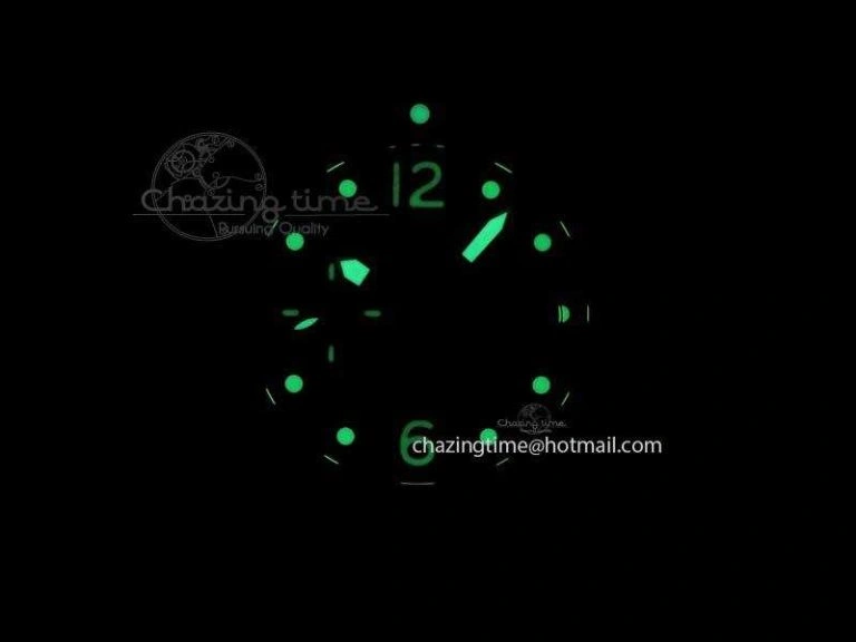 Popular PAM024 R V6F Best Edition Black Dial On Black Rubber Strap A 8488