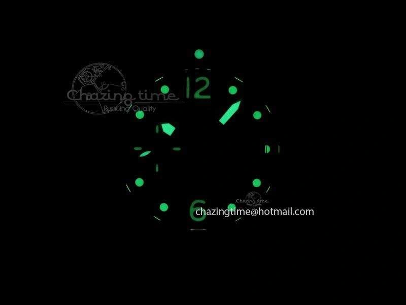Popular PAM024 R V6F Best Edition Black Dial On Black Rubber Strap A 8488