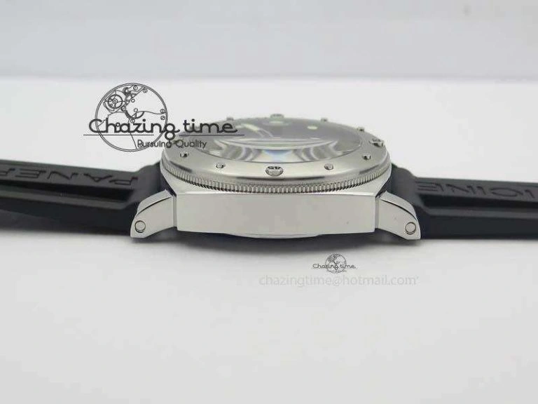 Popular PAM024 R V6F Best Edition Black Dial On Black Rubber Strap A 8488