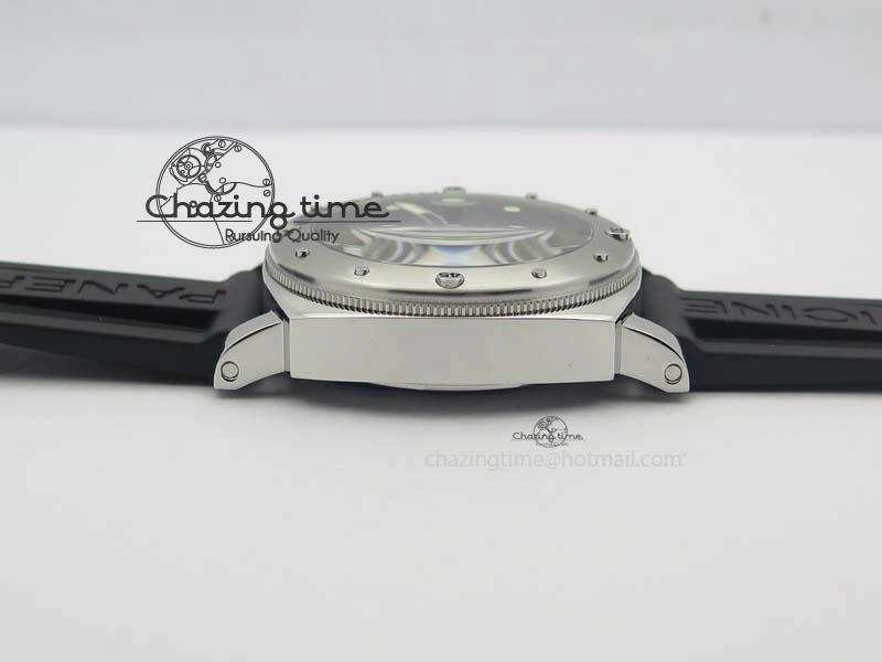 Popular PAM024 R V6F Best Edition Black Dial On Black Rubber Strap A 8488