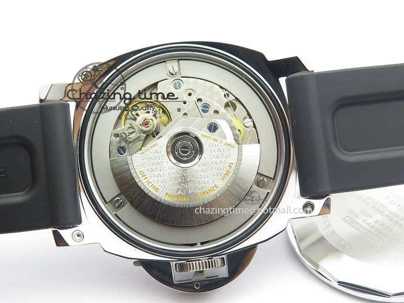Popular PAM024 R V6F Best Edition Black Dial On Black Rubber Strap A 8488