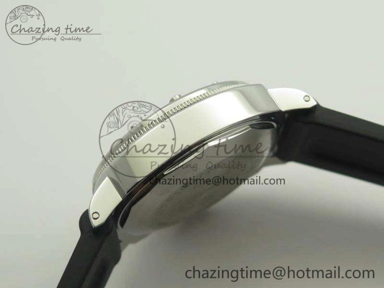 PAM024 XF 1:1 Best Edition Black Dial On Rubber Strap A7750 V Supportive 8437