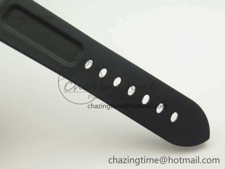 PAM024 XF 1:1 Best Edition Black Dial On Rubber Strap A7750 V Supportive 8437