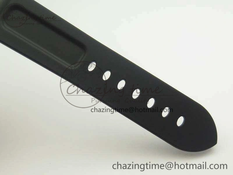 PAM024 XF 1:1 Best Edition Black Dial On Rubber Strap A7750 V Supportive 8437