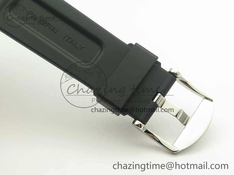PAM024 XF 1:1 Best Edition Black Dial On Rubber Strap A7750 V Supportive 8437