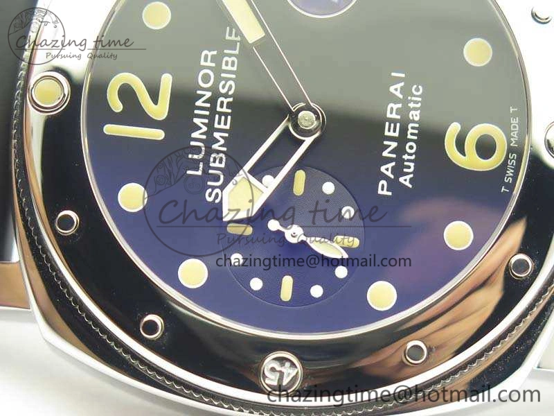 PAM024 XF 1:1 Best Edition Black Dial On Rubber Strap A7750 V Supportive 8437