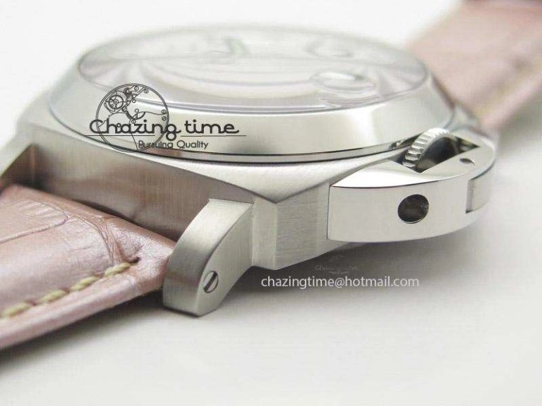OnTrend PAM049 F V6F 1:1 Best Edition On Pink Leather Strap A 8540