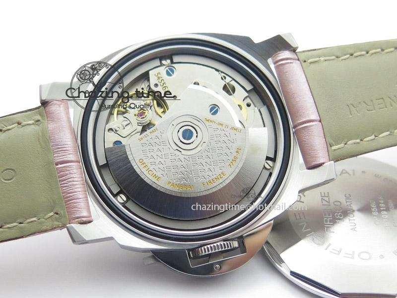 OnTrend PAM049 F V6F 1:1 Best Edition On Pink Leather Strap A 8540