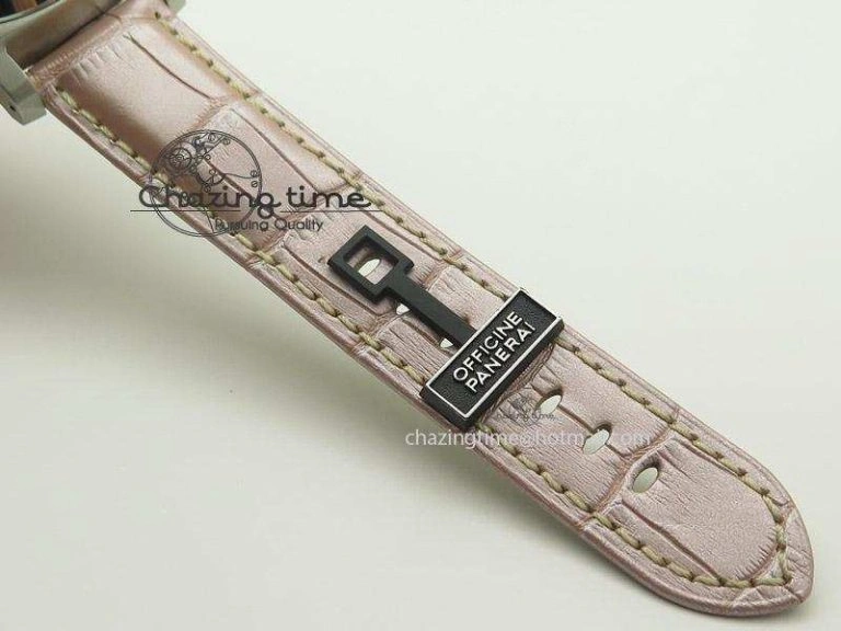 OnTrend PAM049 F V6F 1:1 Best Edition On Pink Leather Strap A 8540