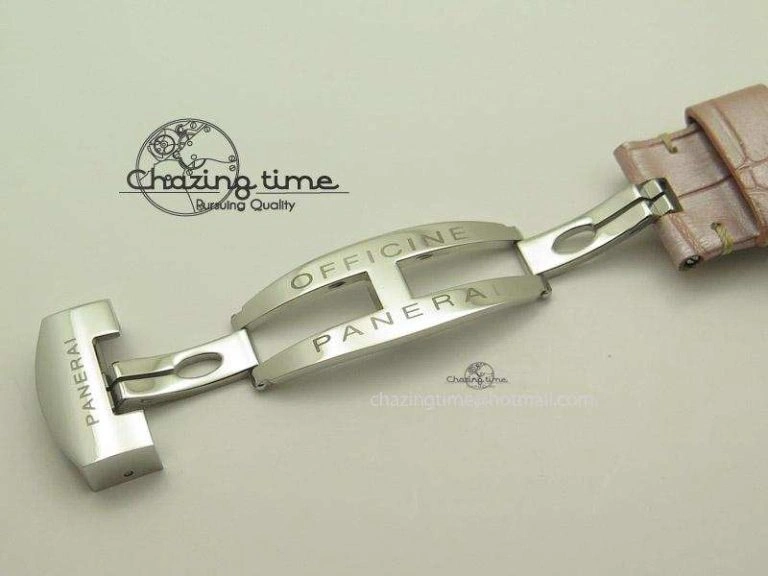 OnTrend PAM049 F V6F 1:1 Best Edition On Pink Leather Strap A 8540