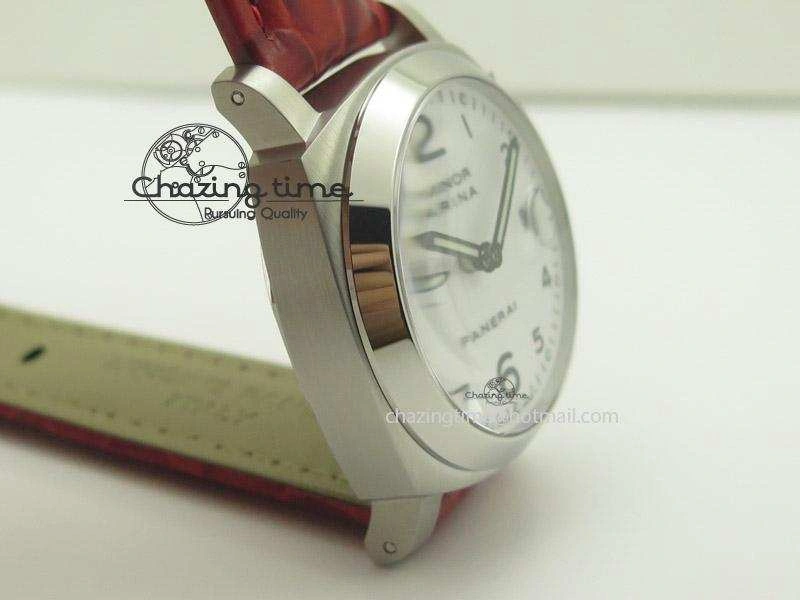 PAM049 F V6F 1:1 Best Edition On Red Leather Strap A Chic 8543