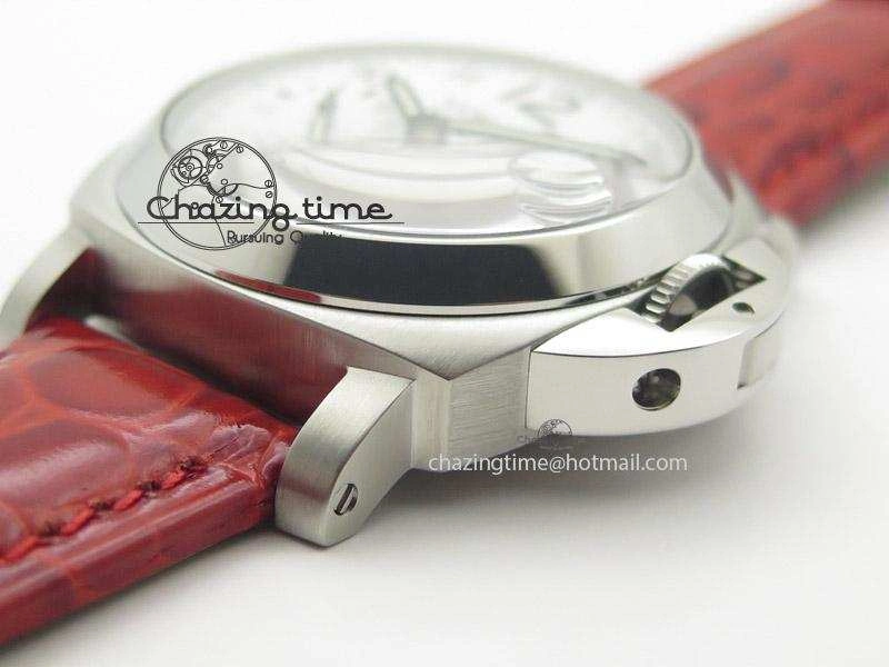 PAM049 F V6F 1:1 Best Edition On Red Leather Strap A Chic 8543