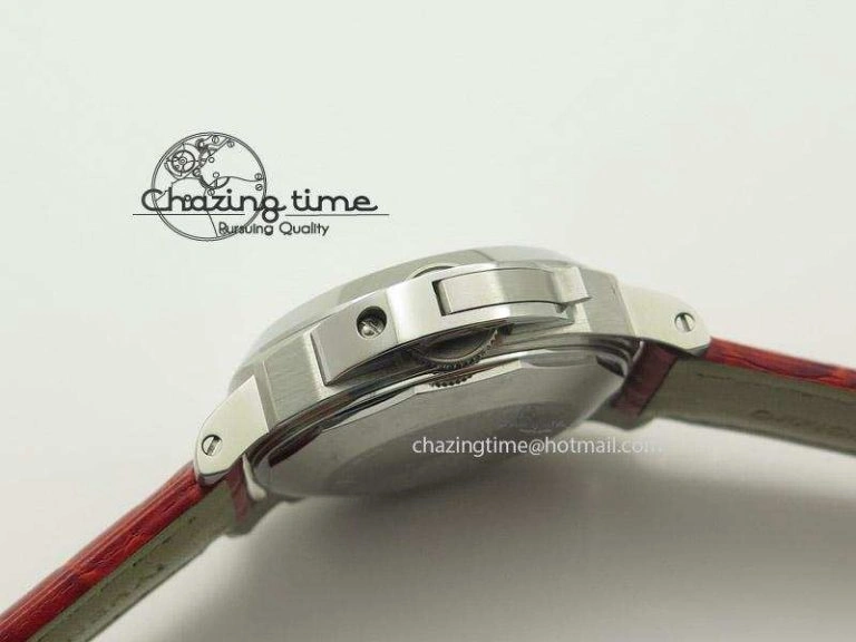 PAM049 F V6F 1:1 Best Edition On Red Leather Strap A Chic 8543