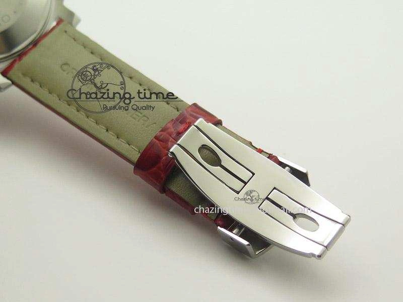 PAM049 F V6F 1:1 Best Edition On Red Leather Strap A Chic 8543