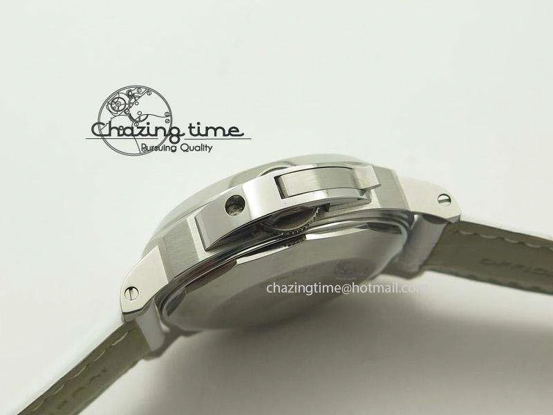 Sophisticated PAM049 F V6F 1:1 Best Edition On White Leather Strap A 8546