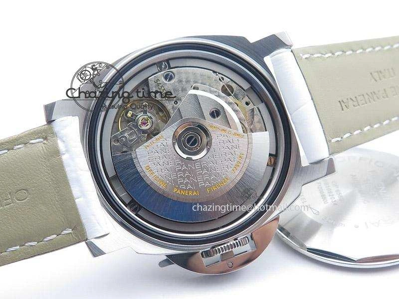 Sophisticated PAM049 F V6F 1:1 Best Edition On White Leather Strap A 8546