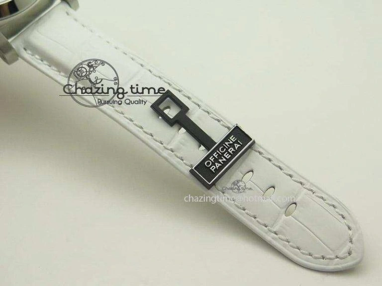 Sophisticated PAM049 F V6F 1:1 Best Edition On White Leather Strap A 8546