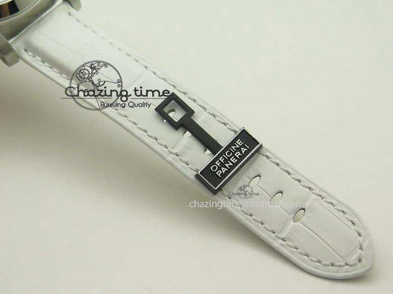 Sophisticated PAM049 F V6F 1:1 Best Edition On White Leather Strap A 8546