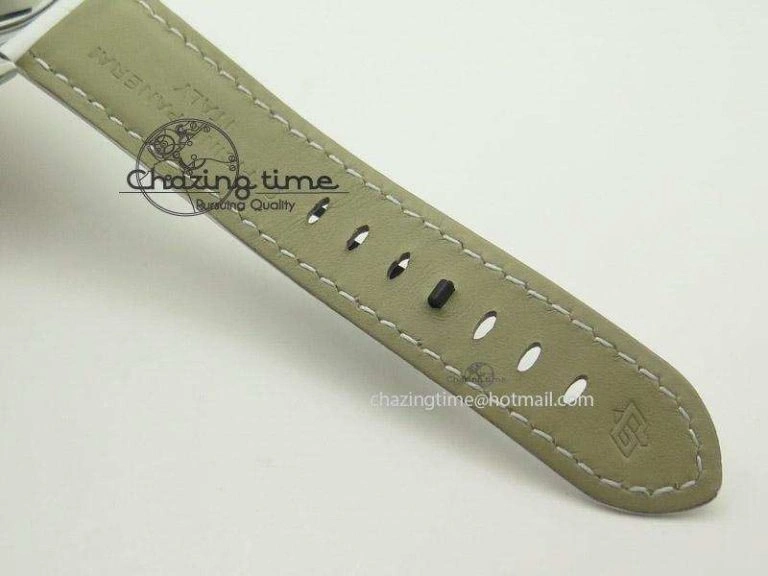 Sophisticated PAM049 F V6F 1:1 Best Edition On White Leather Strap A 8546