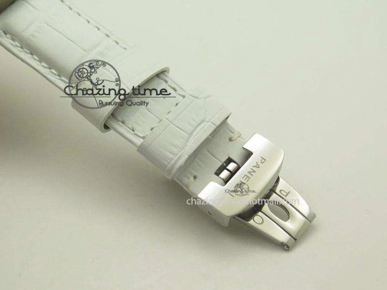 Sophisticated PAM049 F V6F 1:1 Best Edition On White Leather Strap A 8546