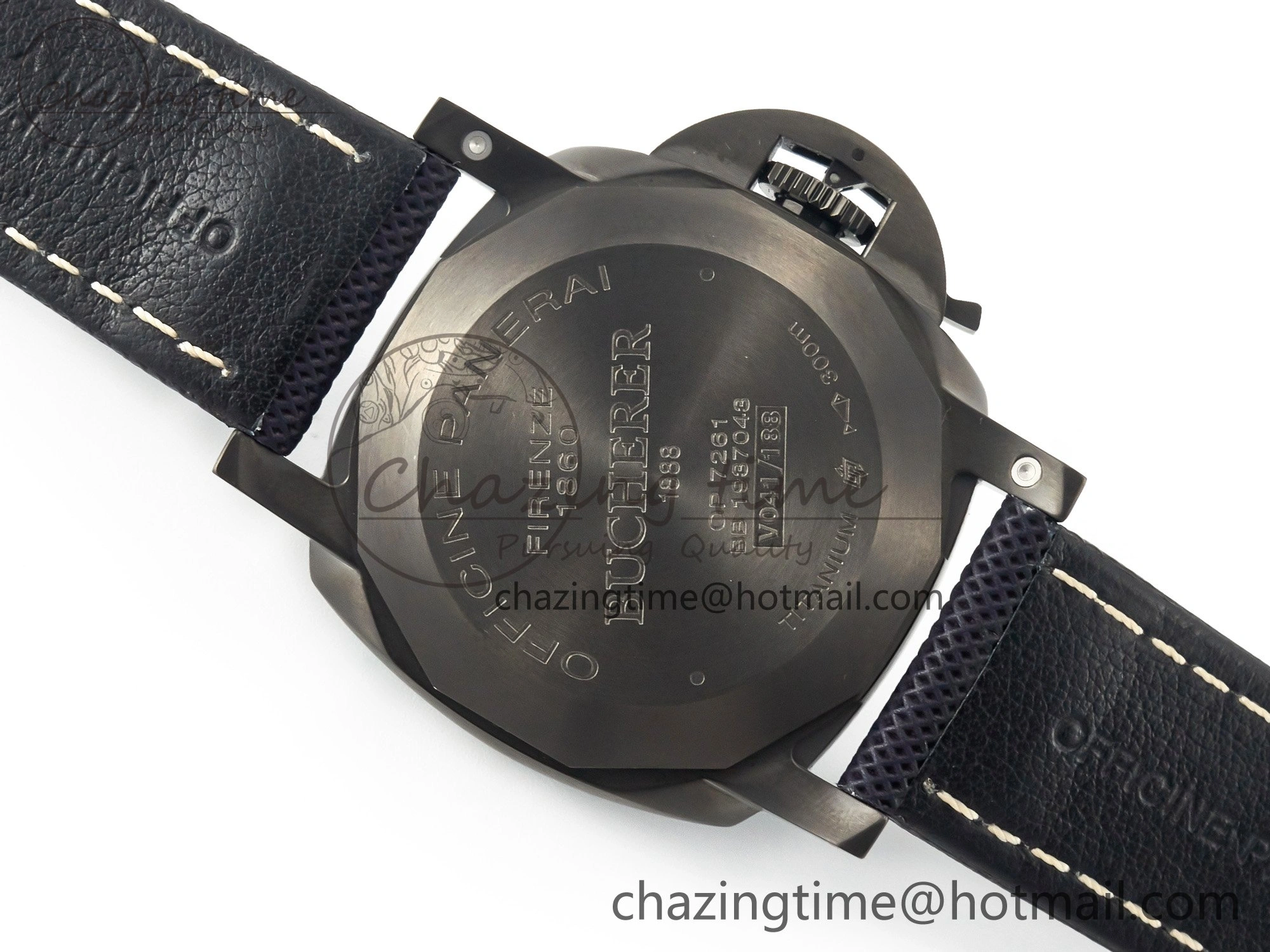 Upgraded PAM1021 W TTF 1:1 Best Edition on Blue Nylon Strap P 8324