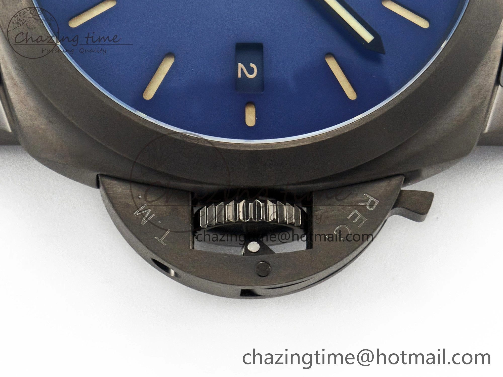 Upgraded PAM1021 W TTF 1:1 Best Edition on Blue Nylon Strap P 8324