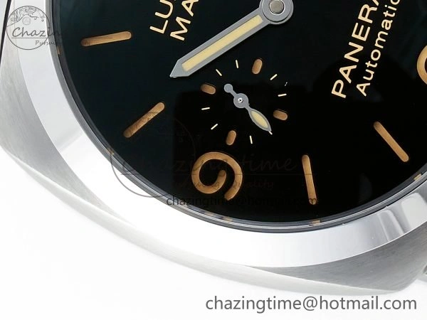 Lightweight PAM1025 V TTF 1:1 Best Edition on Black Leather Strap P 8334